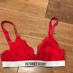 Victoria's Secret Scarlet Lace Bralette